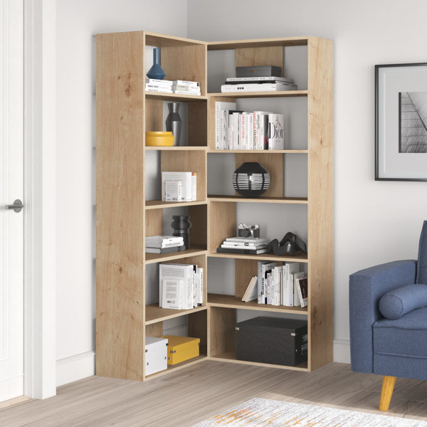 Zipcode Design Molly 178.5Cm H x 93.5Cm W Corner Bookcase & Reviews